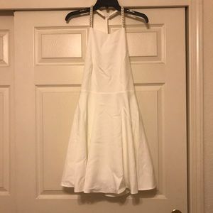 LULUS WHITE PEARL DRESS